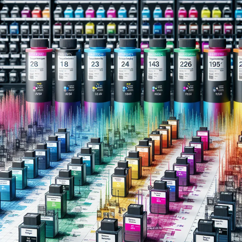 Ranking Tuszów 2026 dla Profesjonalnego Druku