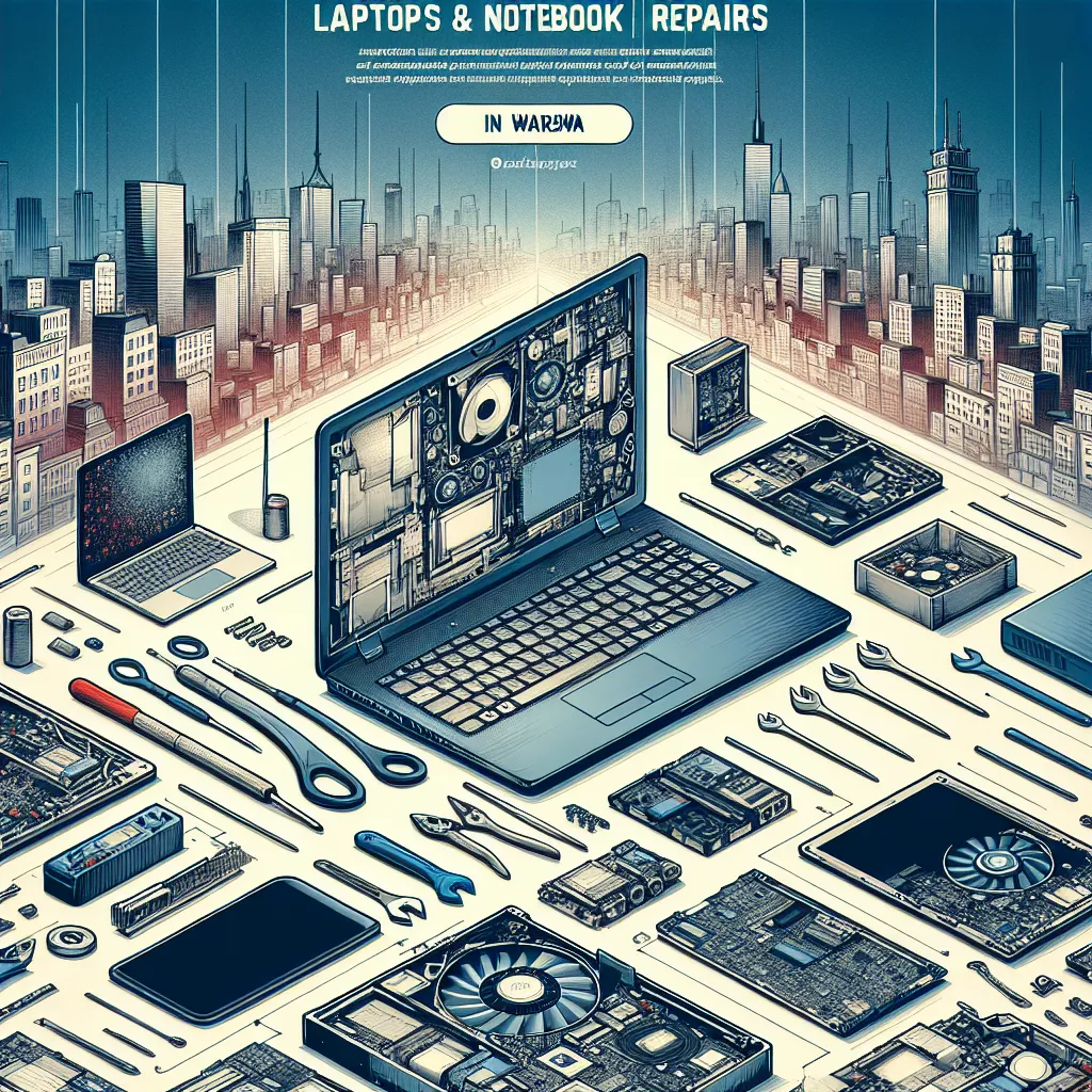 Szybka naprawa laptopów i notebooków w Warszawie