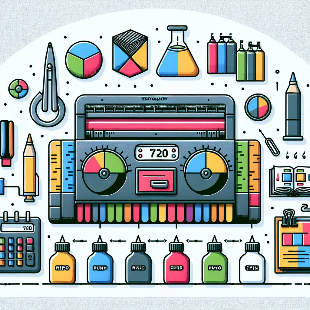 Wydajne tusze HP Smart Tank 720 – klucz do perfekcyjnego druku